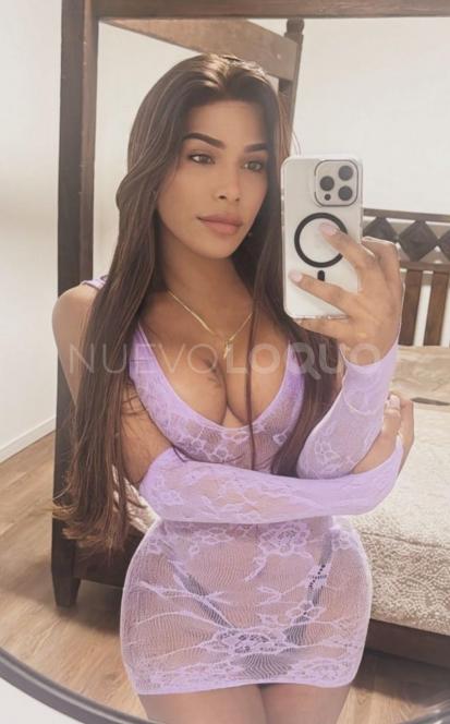  Novedad ALEXA trans de lujo, morenita nivel, por poco tiempo en la ciudad!!