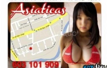 ASIATICAS MASAJE Y   [