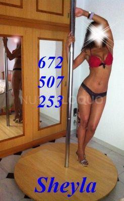  Sheyla bailarina Brasileña muy complaciente