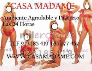 NUEVAS SEÑORITAS EN CASA MADAME