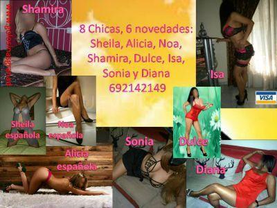   Chicas:  Españolas y  latinas