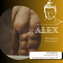 ALEX I VALENTINO MASSATGISTES DE USPAGIRONA! A GIRONA CENTRE