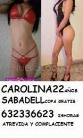 NOVEDAD EN SABADELL CAROLINA AMANTE PERFECTA ENCANTADORA DE HOMBRES