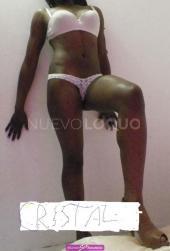CRISTAL UNA NEGRITA  H  MUY DISCRETA 