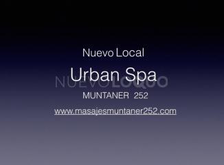 Urban Spa. Muntaner . Nuevo local