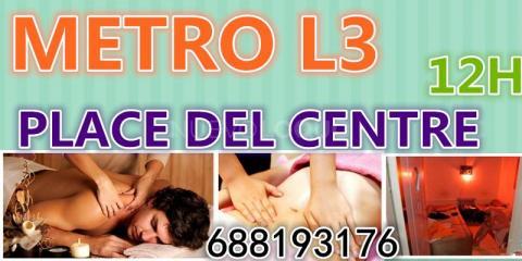 ASIATICAS ●● PROFESIONALES ■■ MASAJISTAS ▲▲H ▼▼EN METRO L PLACE DEL CENTRE