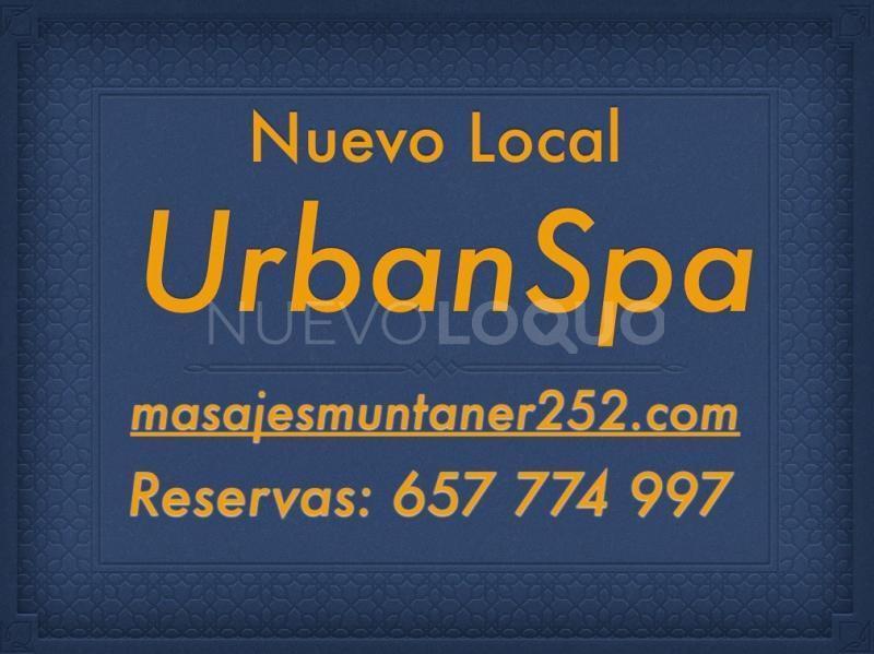  Urban Spa masajesmuntaner.com Nuevo Local