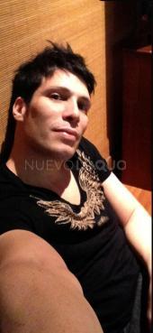 masajes, guapo masculino