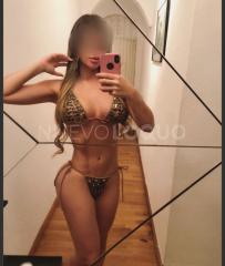 Colombiana y rubia pocos días en madrid