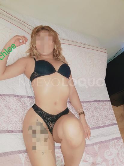  Chloe de  añitos por primera vez en la zona