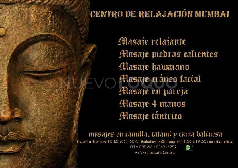  MASAJES MUMBAI, TU CENTRO DE RELAJACION EN GETAFE