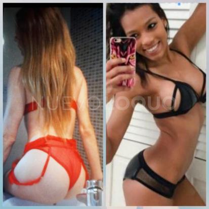  La combinacion perfecta  chicas Latinas en una habitacion Rubia ardiente y morena sensual
