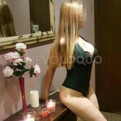  BELA !NOVEDAD! A MASAJISTA  PECHO, RUBIA, SIN TABÚS!!!