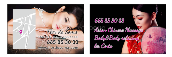Chicas Chinas masajes Body and Body, cuerpo con cuerpo les corts