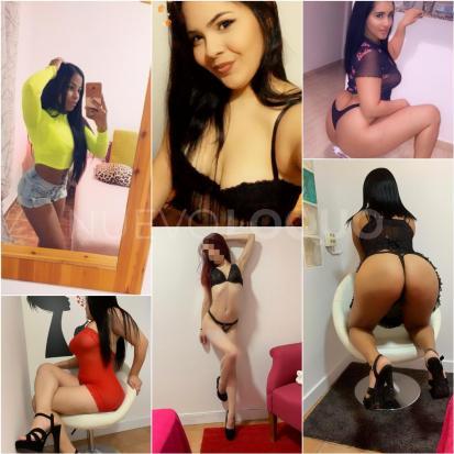  Grupo de chicas recien llegadas a la ciudad