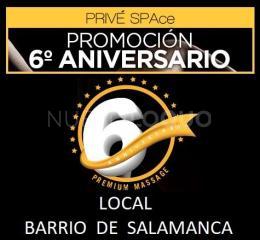  º ANIVERSARIO PRIVÉ SPAce Barrio de Salamanca.