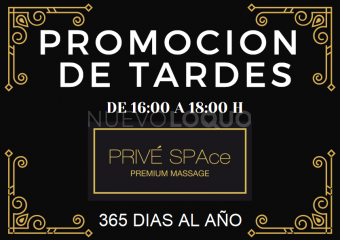  DE TARDES ERÓTICAS EN Privé SPAce - Premiun Massage®