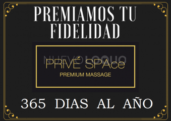EN LOS CENTROS PRIVÉ SPAce PREMIAMOS TU FIDELIDAD