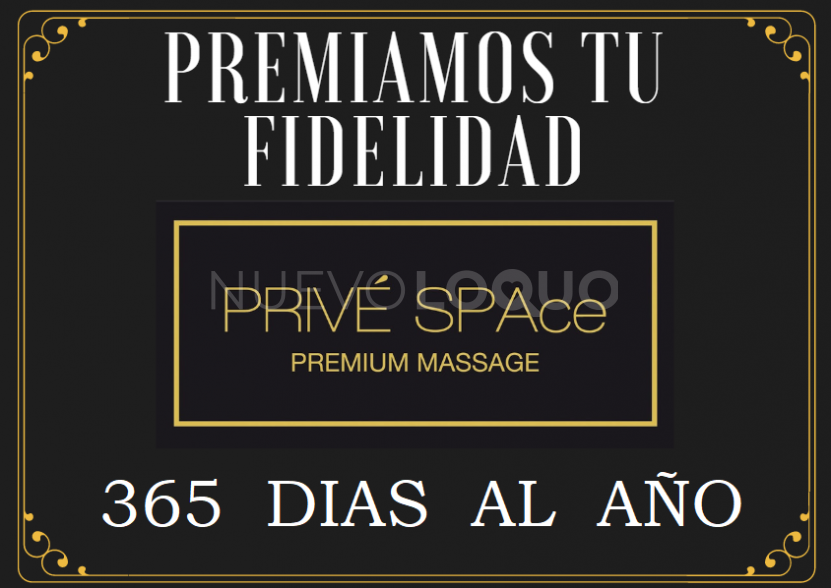  EN LOS CENTROS PRIVÉ SPAce PREMIAMOS TU FIDELIDAD