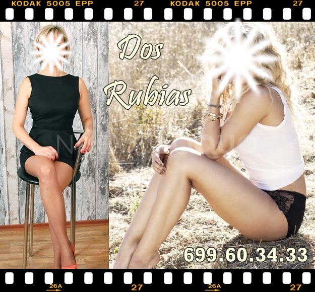  )))))))) DOS RUBIAS SOLITAS ((((((( MANRESA MASAJES CENTRICO!!