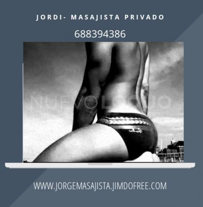 JORDI. MASAJISTA DISCRETO PARA HOMBRES