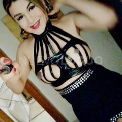 Trans encantadora con deseos rico