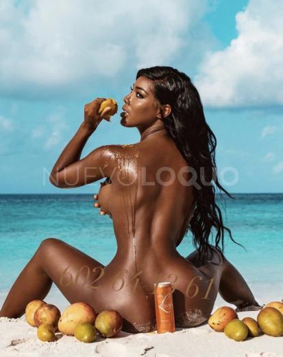  Monica negra exótica xxl real   versátil y femenina