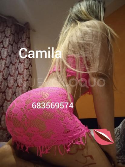  Soy Camila, exuberante jovencita al alcance de tus manos.
