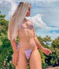 RUBIA PIBON COMPLACIENTE, NUEVA EN TU ISLA.PRIMERA VEZ CABALĹEROS FOTOS REALES
