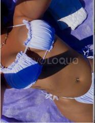 Rebeca joven delgada con un cuerpo de diosa en quijorna
