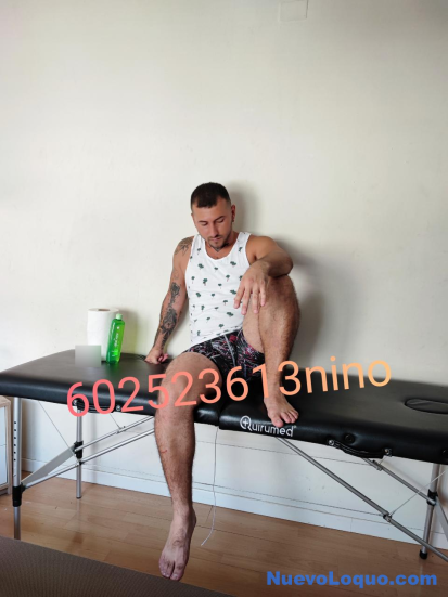  Nino masajista terapéutico relajante muscular