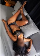 Maya negrita novedad hermosa simpática cariñosa juguetona   horas
