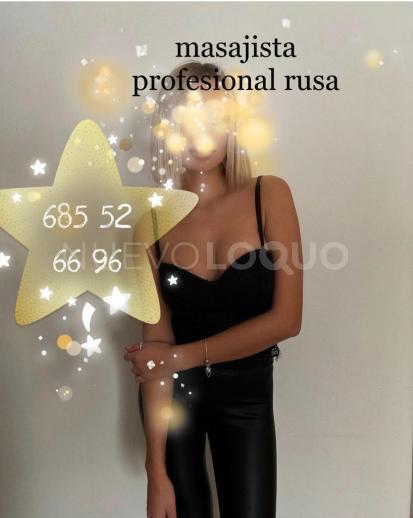  Masajista profesional rusa en Logroño