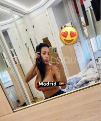 Hermosa trans femenina peruana te espera