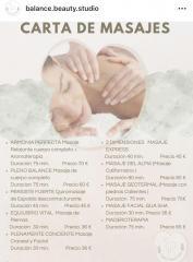 Masajista profesional estética y belleza