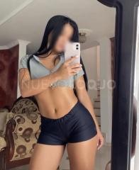 Morena, latina, joven colombiana muy guapa por primera vez en Zaragoza, novedad!!