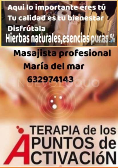  Andas buscando algo diferente y tranquilo como un masaje