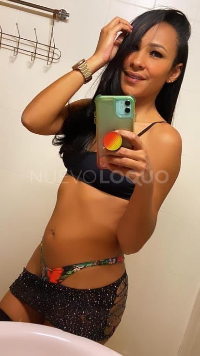  Alejandra brasileña morena delgada novata en la cuidad