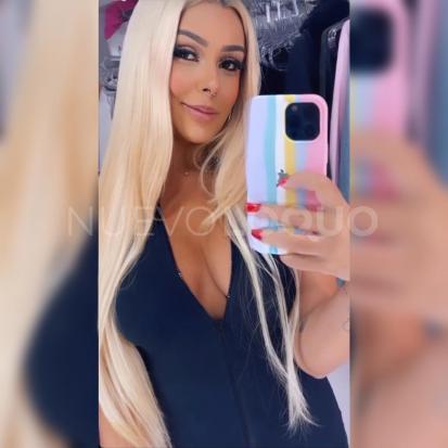  Lara Brasileña rubia caliente disponible 