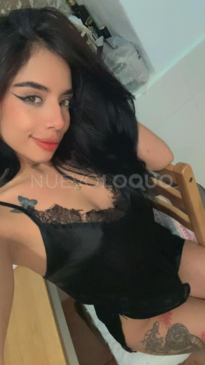  CRISTAL JOVEN VENEZOLANA  AÑOS RECEN LLEGADA HA BENIDORM