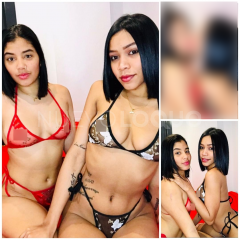 Novedad dos amiguitas  juguetonas y morbosas