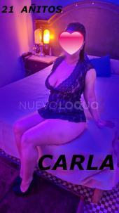 CARLA  AÑITOS ESTOY RECIEN LLEGADA SIMPATICA Y SEXY