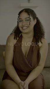Morena jovencita curvy 