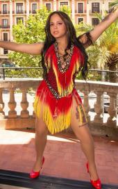CHICA TRANS LATINA DE BUEN ROLLO