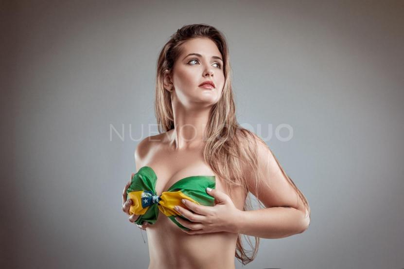  Jessica Rubia Brasileña Encantadora, Libre y Real, Exclusivamente para Ti