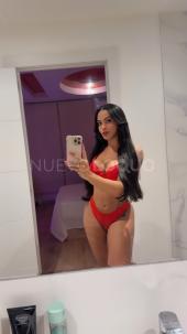 Myllena guapa real brasileña en Lloret de Mar