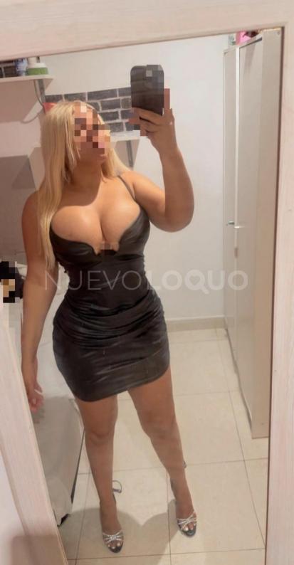  RUBIA DE IMPACTO, MORBO A TOPE MI AMOR