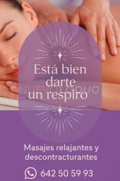 MASAJE RELAJANTES Y RENOVADOR