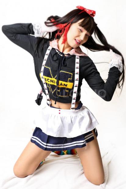  Japonesa elegante estudiante