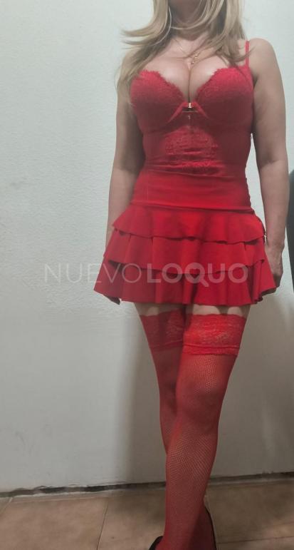  Española rubia, guapa, educada y cariños